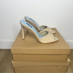 Nine West Beige Stiletto Heels